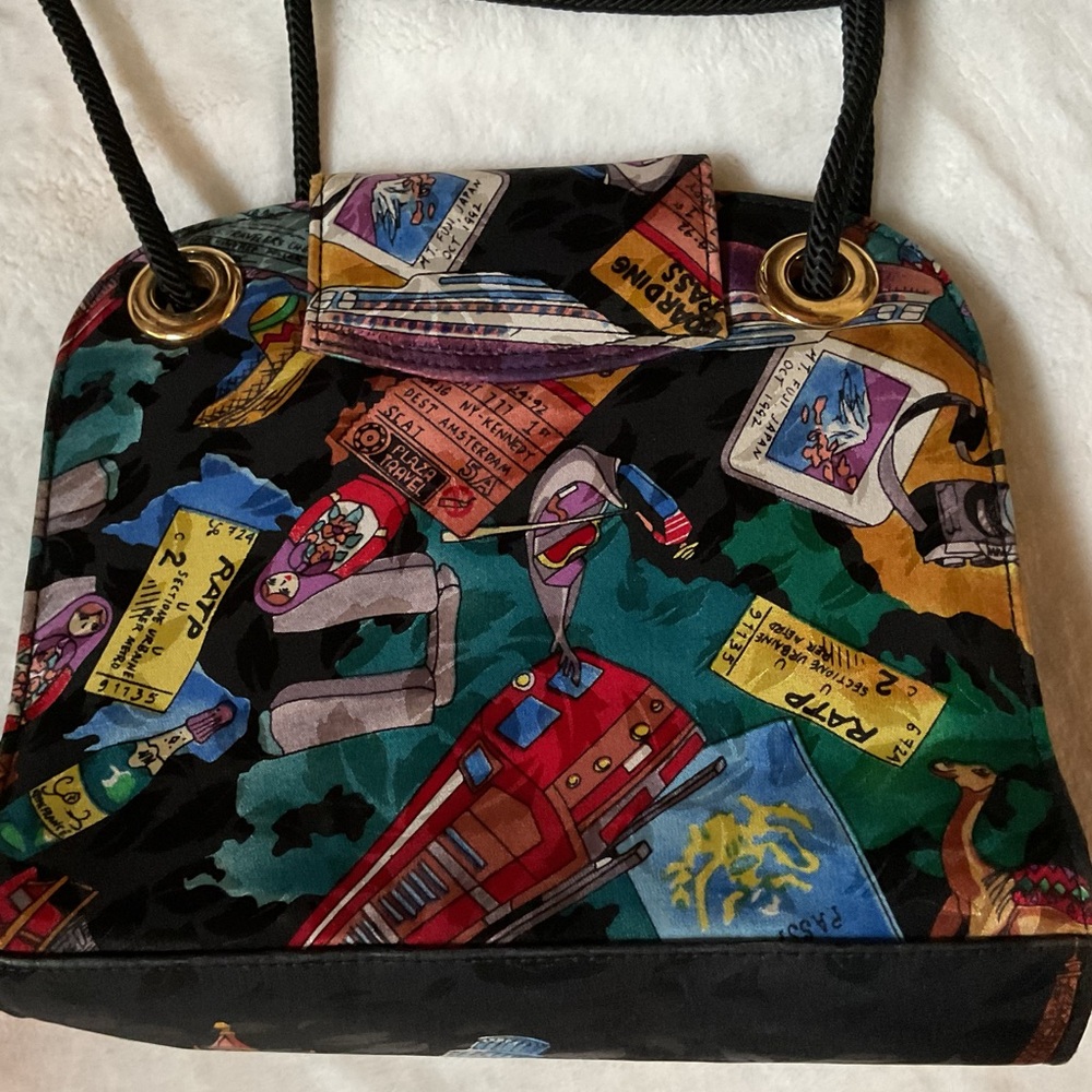 Vintage silk bag for Nicole miller by Stuart Weitzman - Picture 7 of 9